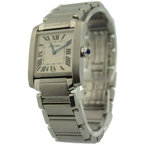 cartier watch stainless water resistant swiss made|cartier mechanical watch.